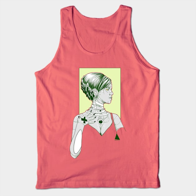 Synthetic luv Tank Top by paintchips